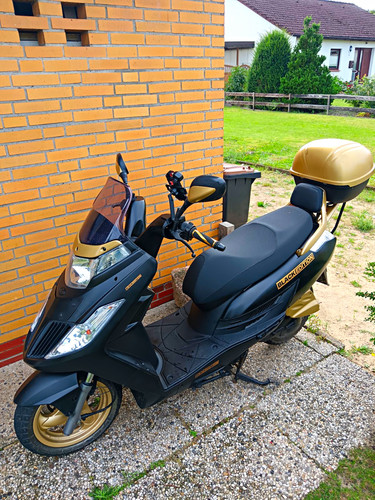 Kymco yager 4t black - 50,