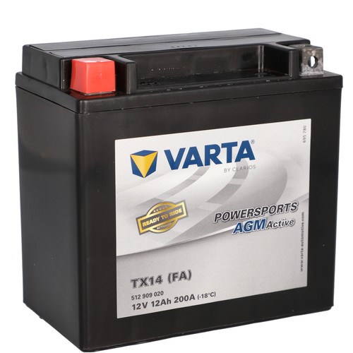 Varta agm motorrad - agm, batterie