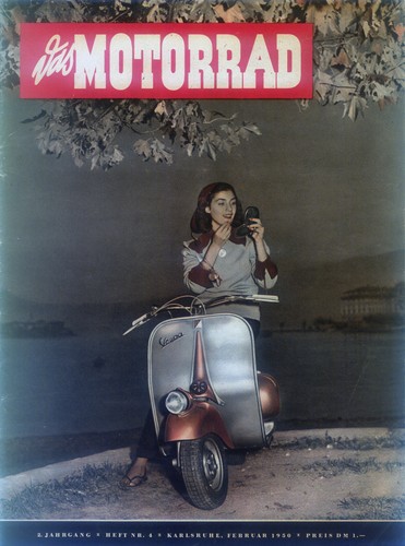 Das motorrad 1950 vespa - das,