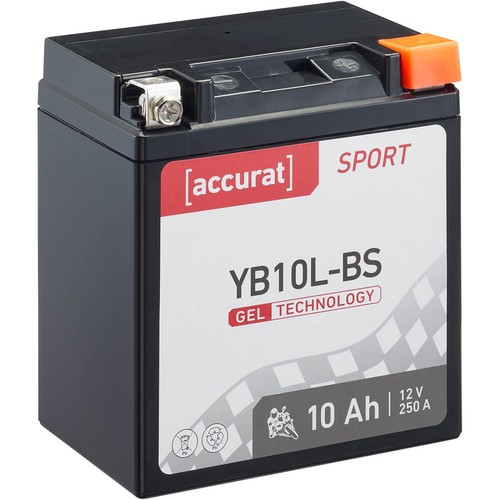 Motorradbatterie yb10l gel - motorradbatterie, yb10l-b