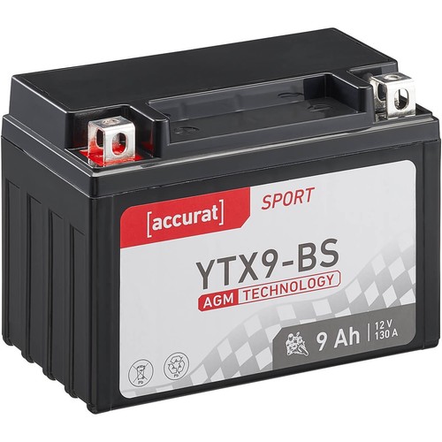 Motorradbatterie ytx9 agm - motorradbatterie,